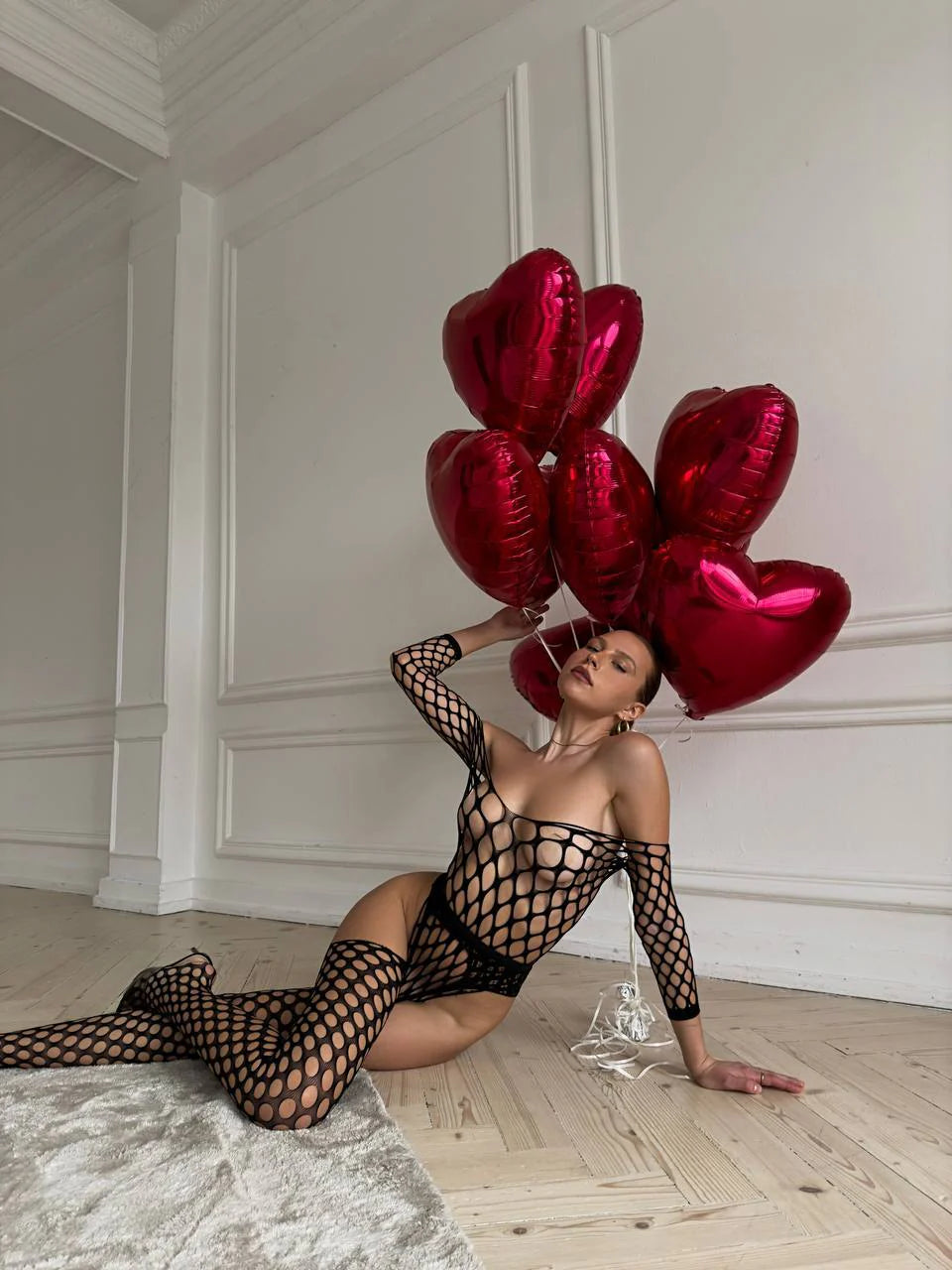 Transparan Vücut Çorabı – Loftina 2103