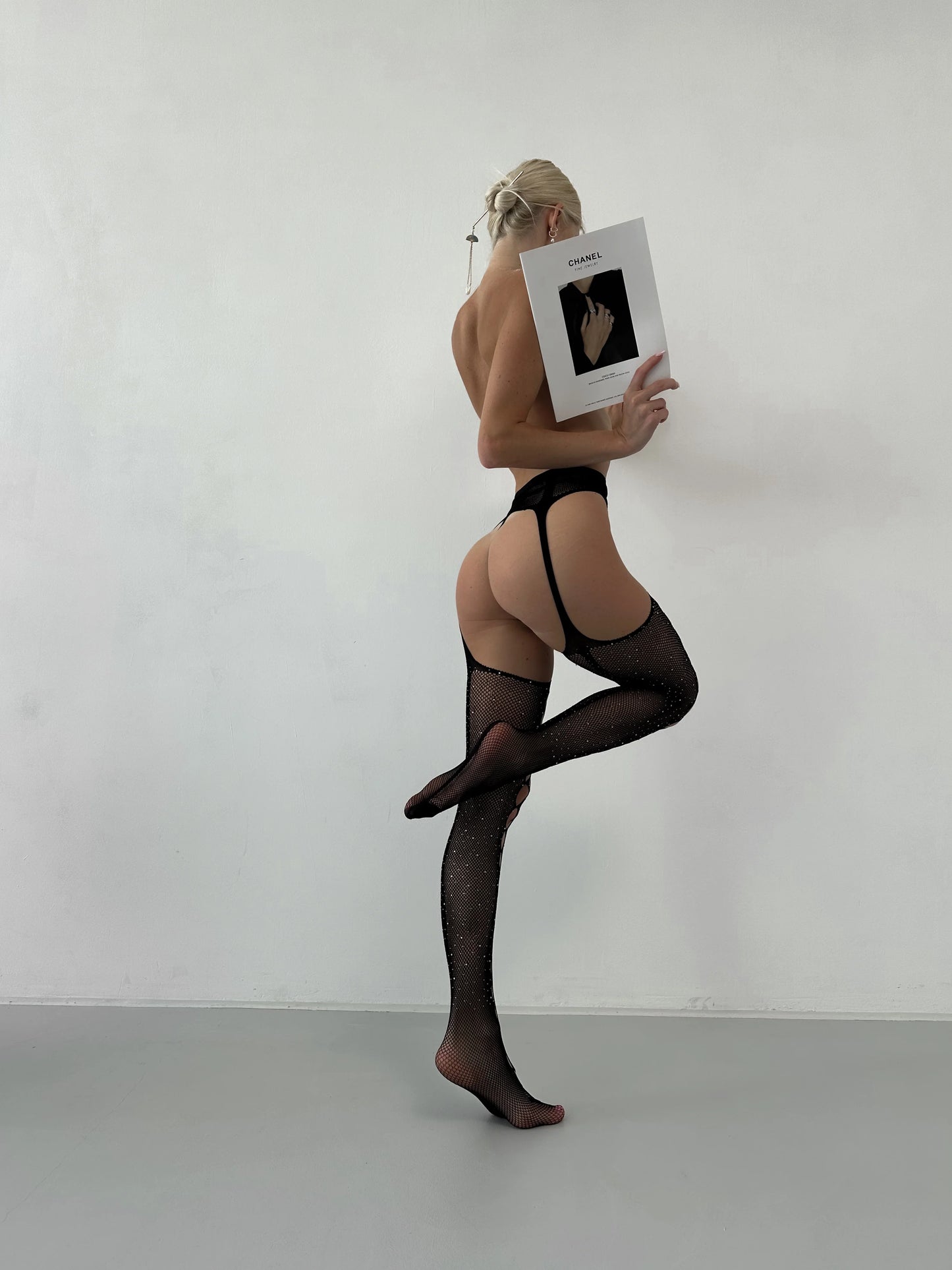 Transparan Vücut Çorabı – Loftina 2120